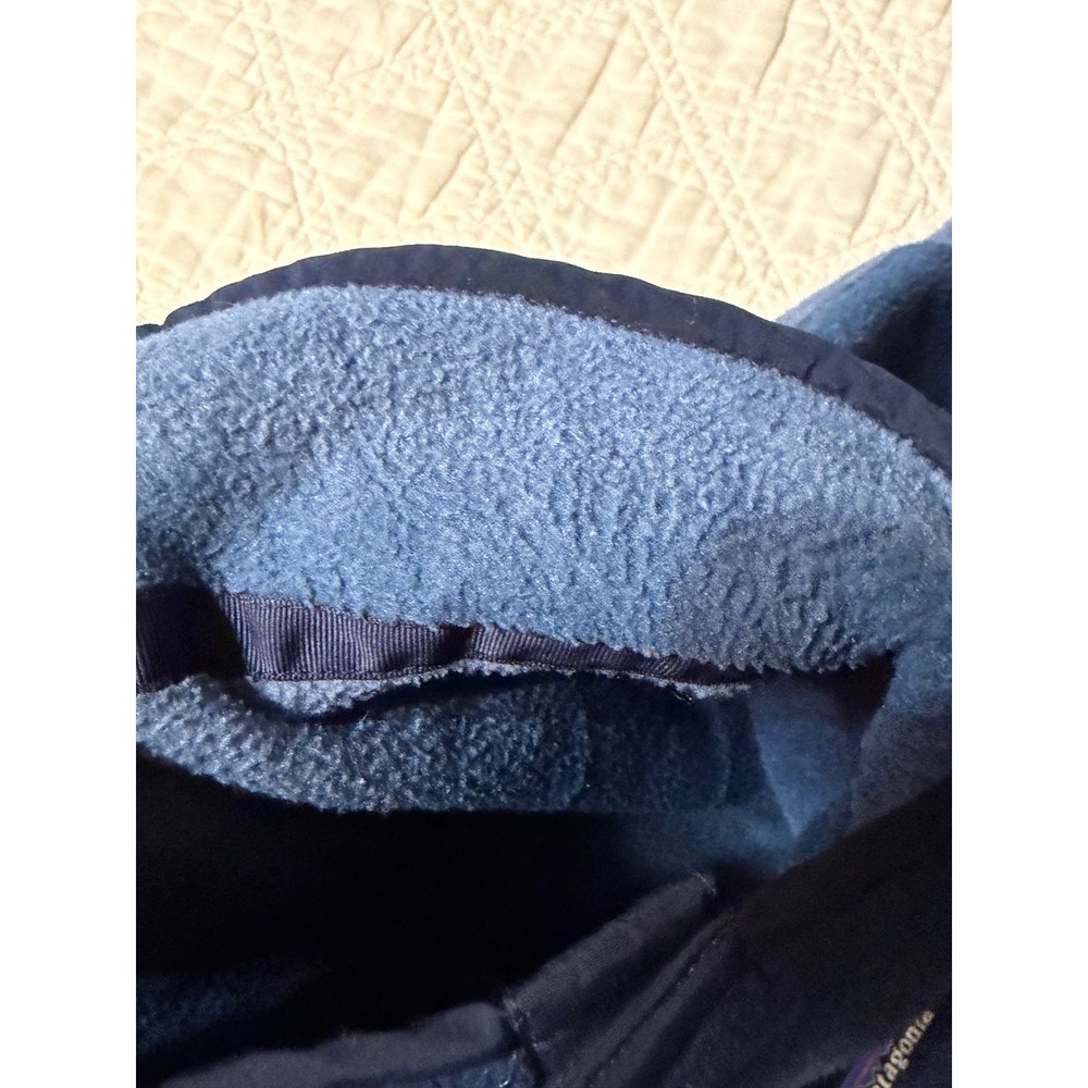 Patagonia Synchilla Snap-T Fleece Pullover Mens Large Blue Striped retired rare - Picture 8 of 16